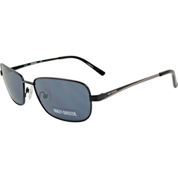 Harley Davidson HD0909X Mens Metal Sunglass 02A Matte Black 58-16